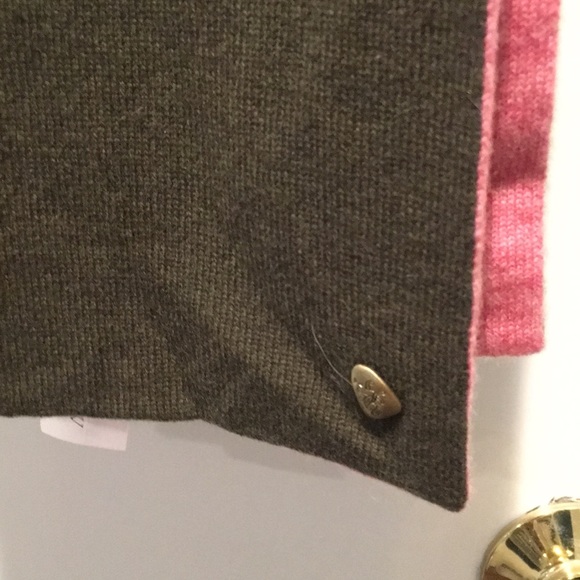 Reversable JCrew cashmere scarf - Picture 4 of 4